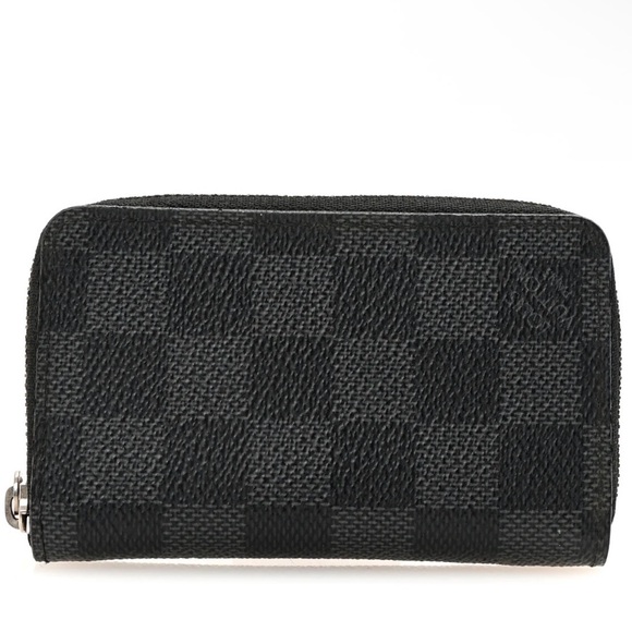 Louis Vuitton Damier Graphite Zippy Card Case